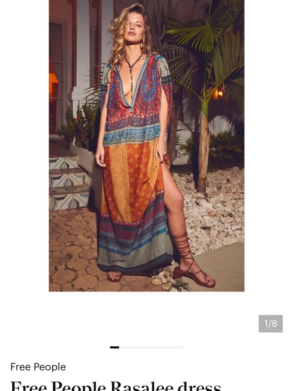 Free People Rosalee Maxi Dress